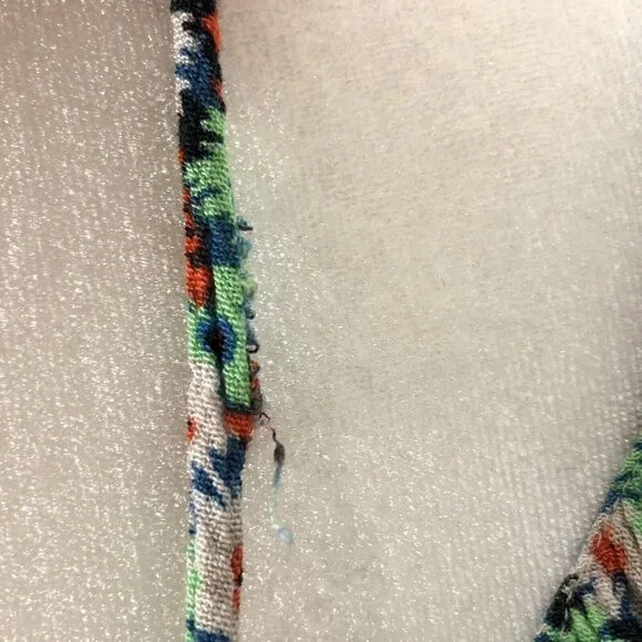 Zara Womens Top Size Medium Floral Print Shoulder Straps Elastic At Waist - Picture 9 of 10